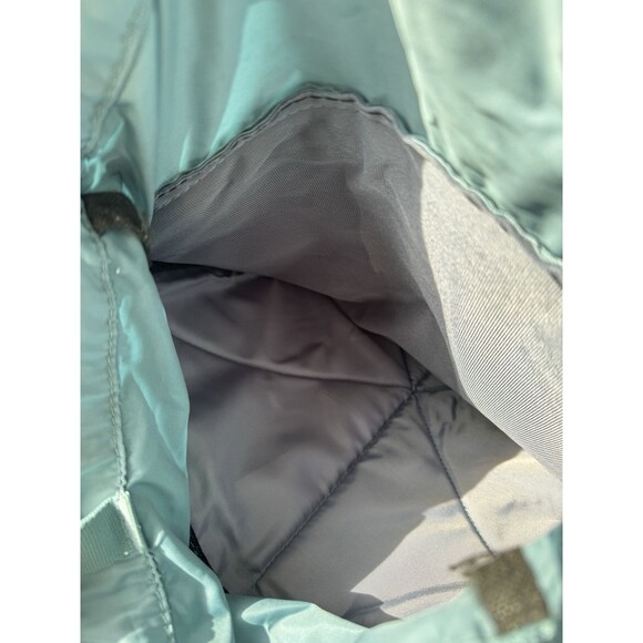 Adidas Amplifer Blocked Backpack Sack Bag Three Stripe Life Teal Blue School - Picture 6 of 9